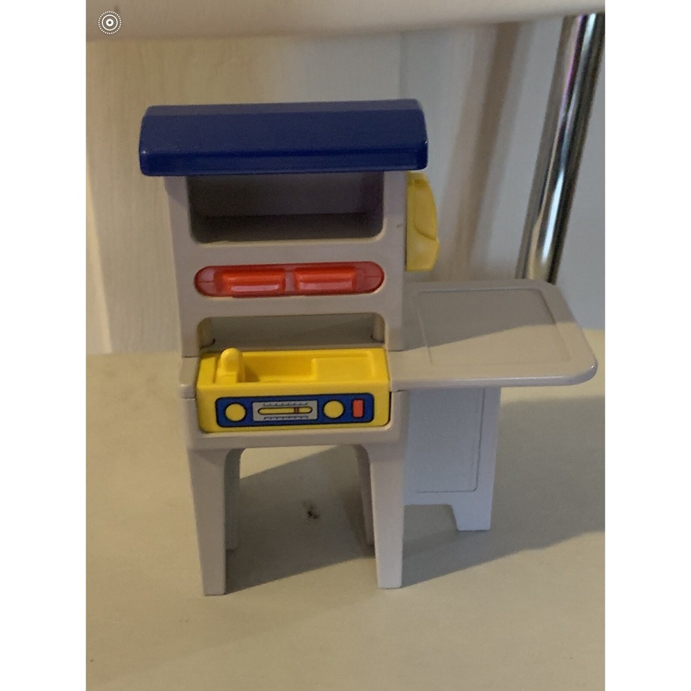 Vintage Little Tikes Dollhouse Miniature Workshop Tool Work Bench‎ Furniture